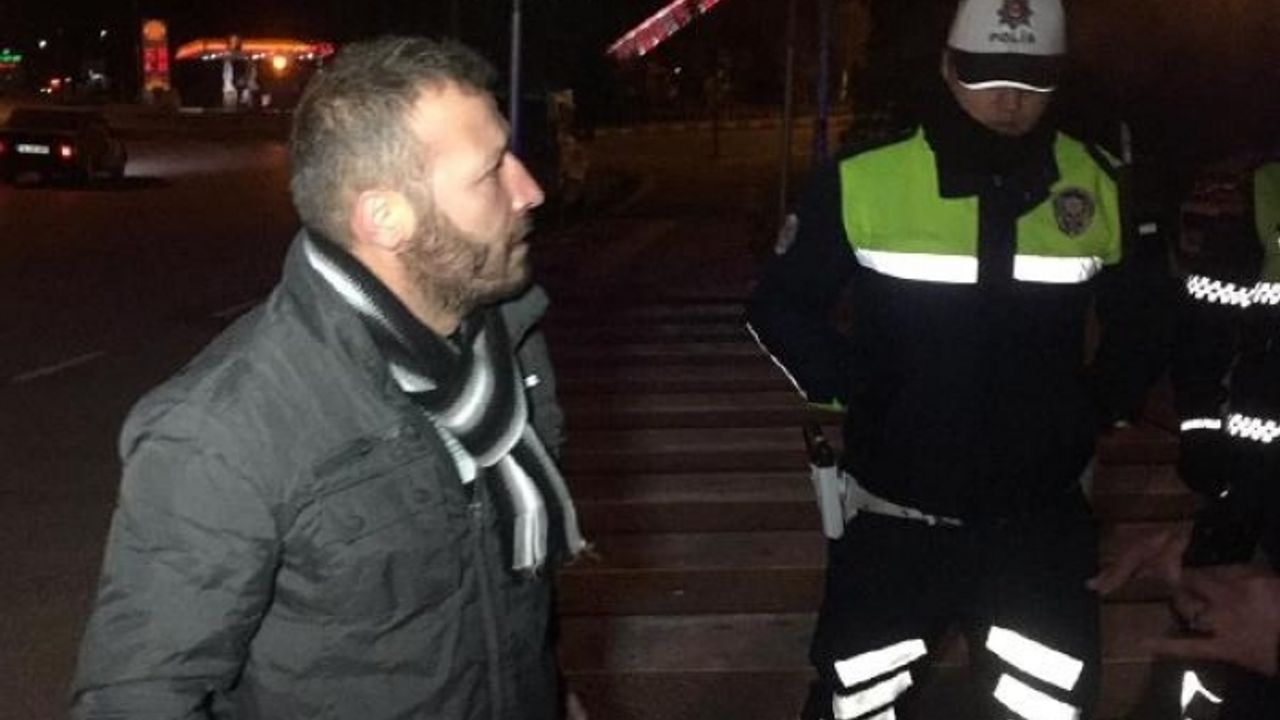 Alkollü sürücü   Allah affediyor" dedi. Sizde afyok dedi