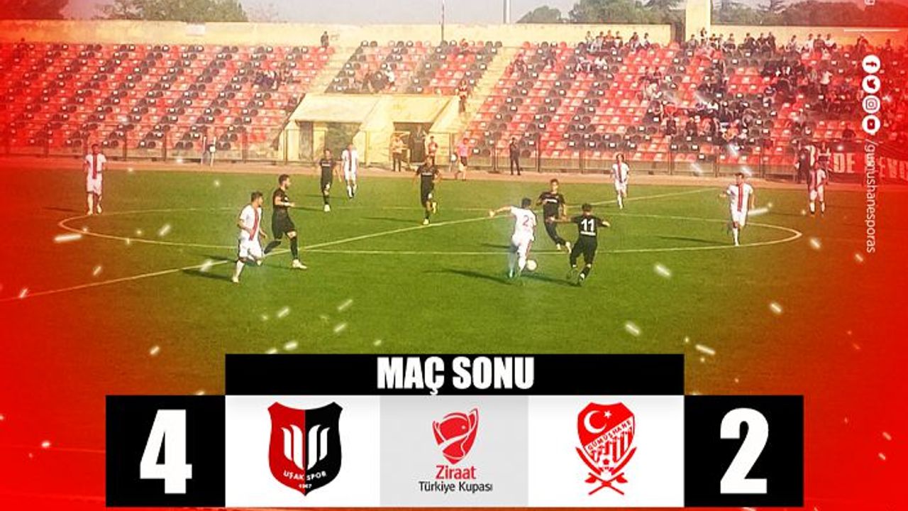 Gümüş'ün kupa mesaisi de bitti 2-4