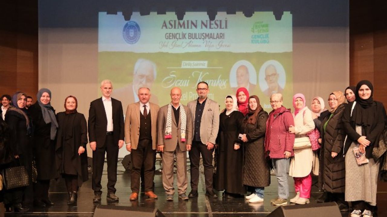 Bursa'da Asım'ın Nesli vefa gecesinde buluştu