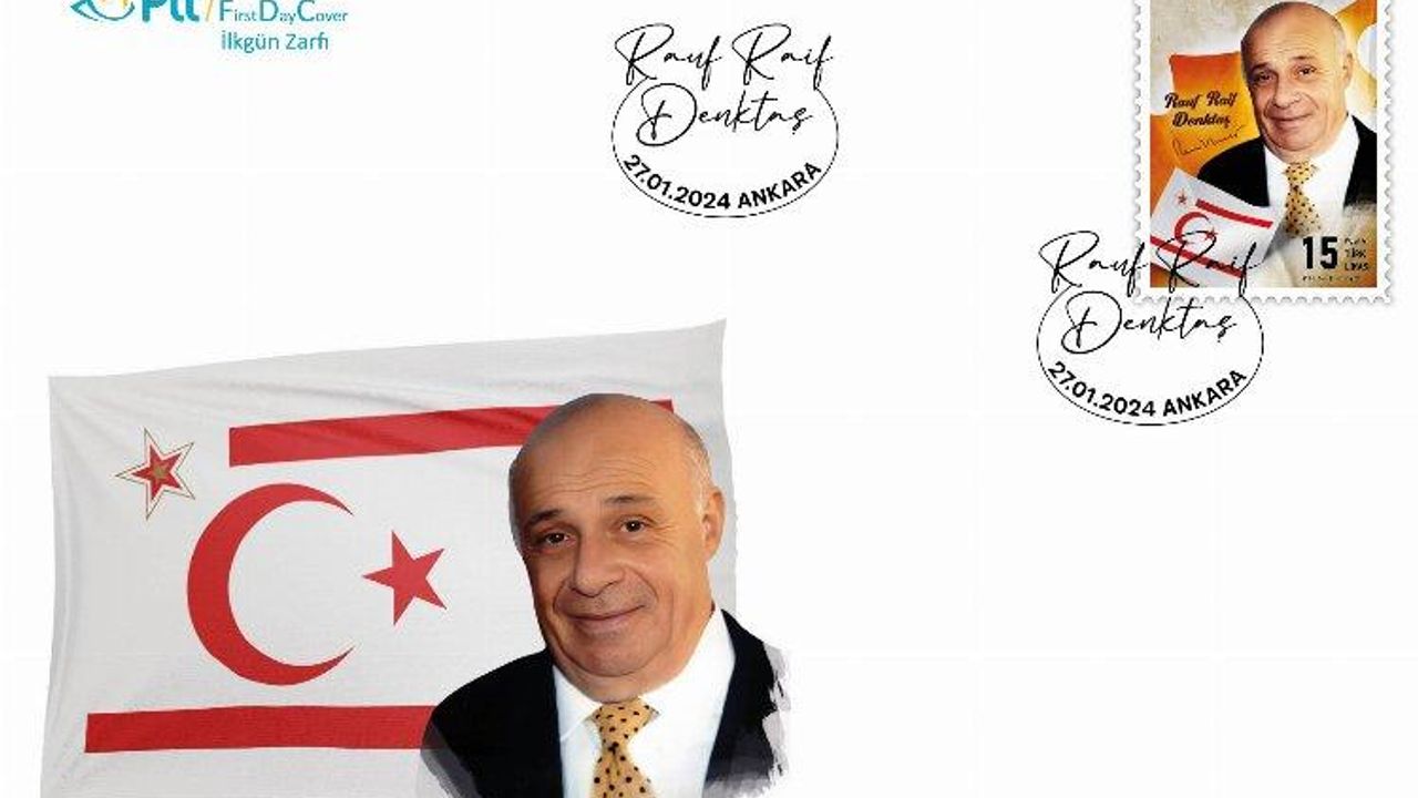 PTT’DEN “Rauf Raif Denktaş" konulu  anma pulu