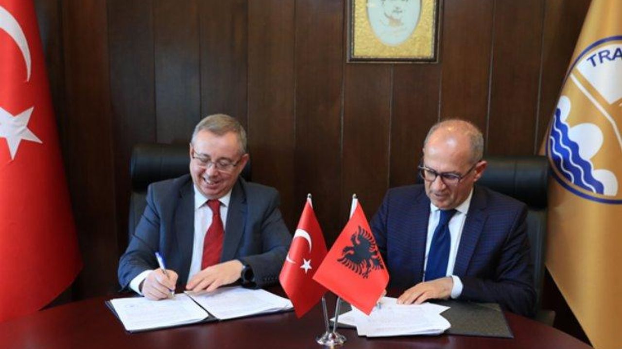 Trakya Üniversitesi ve Tiran Üniversitesi iş birliği anlaşması imzaladı