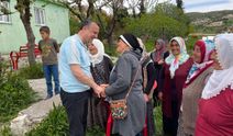 Gümüşhane Valisi Taşbilek, Bayramda Depremzedeleri Unutmadı