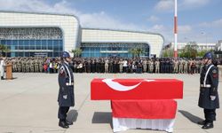 Şehit Jandarma Mehmet Gündüz dualarla uğurlandı
