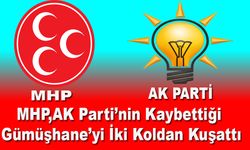 MHP,AK Parti’nin Kaybettiği Gümüşhane’yi İki Koldan Kuşattı