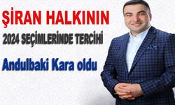 Şiran’da  Seçimlerinde Halkının Tercihi Abdulbaki Kara