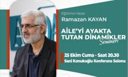 İnegöl'de “Aileyi Ayakta Tutan Dinamikler” semineri düzenlenecek