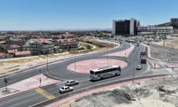 Konya'da giriş çıkışlar daha güvenli hale getirildi