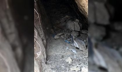 Eruh'ta teröristlerin kullandığı mağara bulundu
