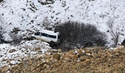 Köy muhtarı kazada öldü, 2 çocuğu yaralandı