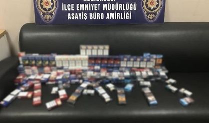 275 paket sigara çaldılar satarken yakalandılar