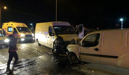 Rize'de trafik kazası: 1 ölü, 1 ağır yaralı