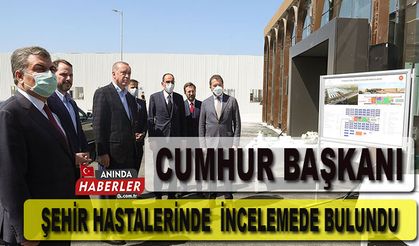 Başkan Erdoğan, İstanbul’da Hastane inşaatlarını inceledi