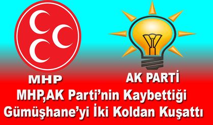 MHP,AK Parti’nin Kaybettiği Gümüşhane’yi İki Koldan Kuşattı