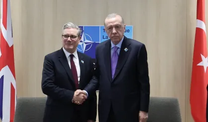 Cumhurbaşkanı Erdoğan, Starmer’ı kabul etti