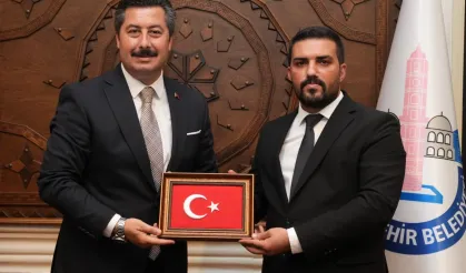 Ülkü Ocakları’ndan Yenişehir Belediye Başkanı’na hayırlı olsun ziyareti