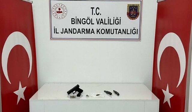 Bingöl’de uyuşturucu ve silah ele geçirildi