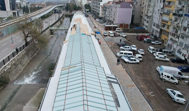 Bursa Gökdere Çarşısı yüzde 75 tamamlandı