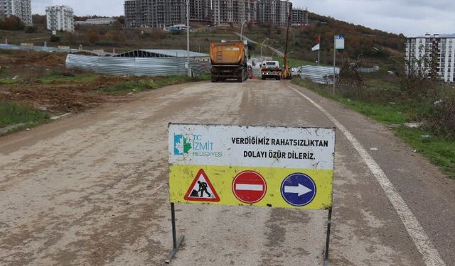 İzmit'te Çayırköy yollarına konfor