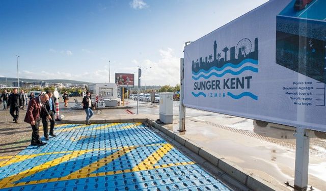 Kuraklığa karşı çözüm; Sünger Kent!