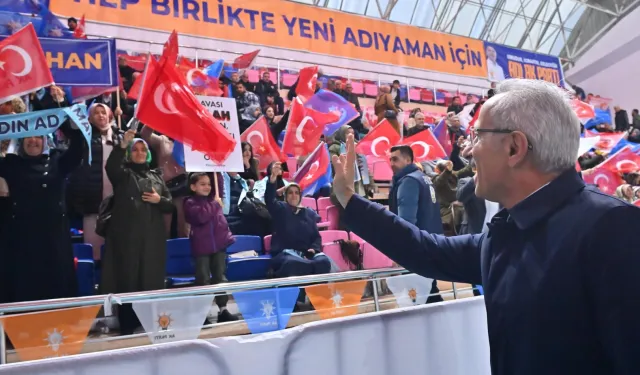 Adıyaman’da AK Parti 8. Olağan Kongresi yapıldı