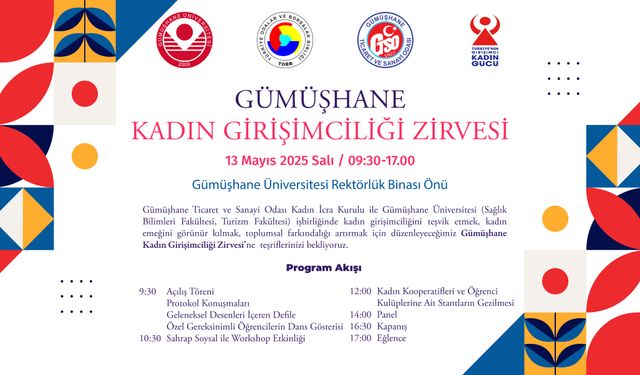 Gümüşhane‘de Kadın Girişimcilik programına davet