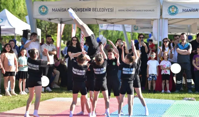 Manisa'da Kent Park’ta engelsiz coşku