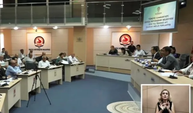Denizli'de meclis yayınlarında işaret dili desteği