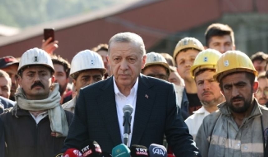 Cumhurbaşkanı Recep Tayyip Erdoğan Bartın'da