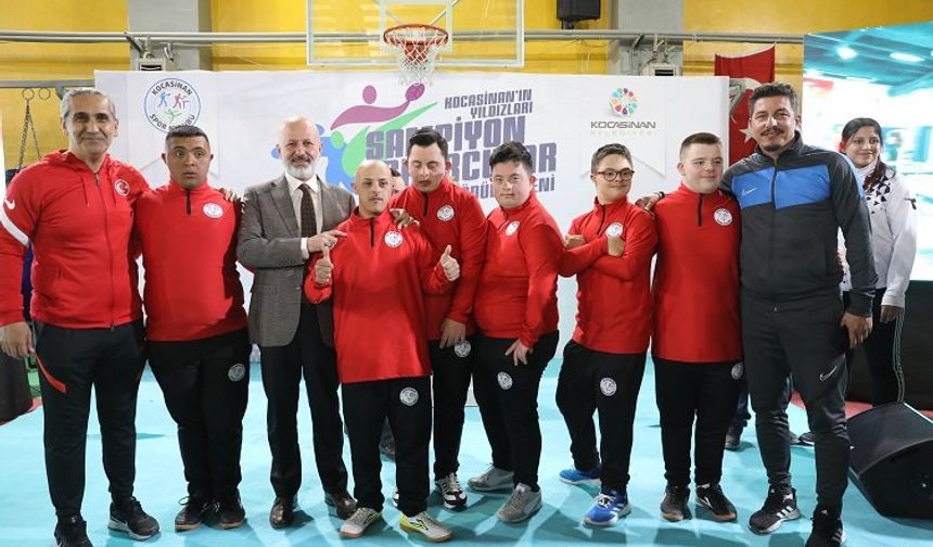 Kayseri Kocasinan'dan çok 'özel' başarı