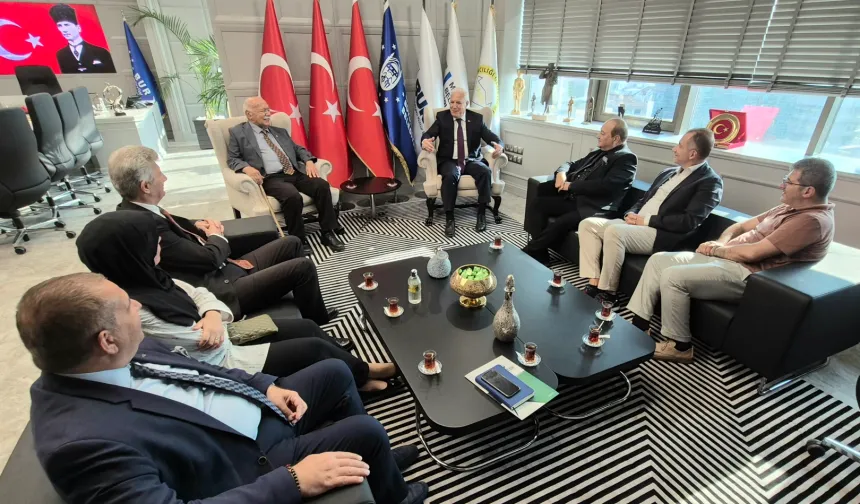 BUSİAD temiz Nilüfer Çayı için Mustafa Bozbey’le görüştü